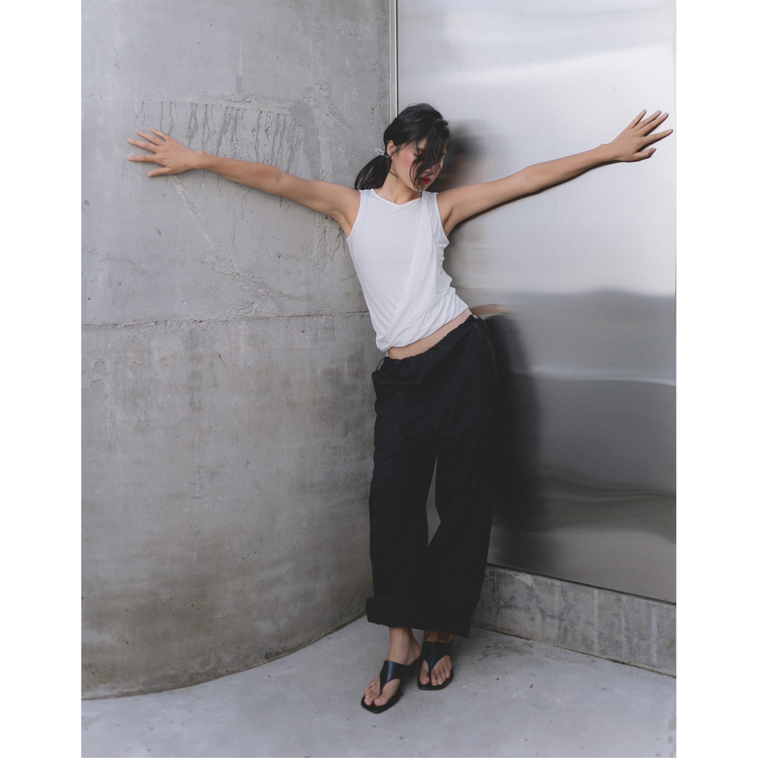 CARGO PANTS Black