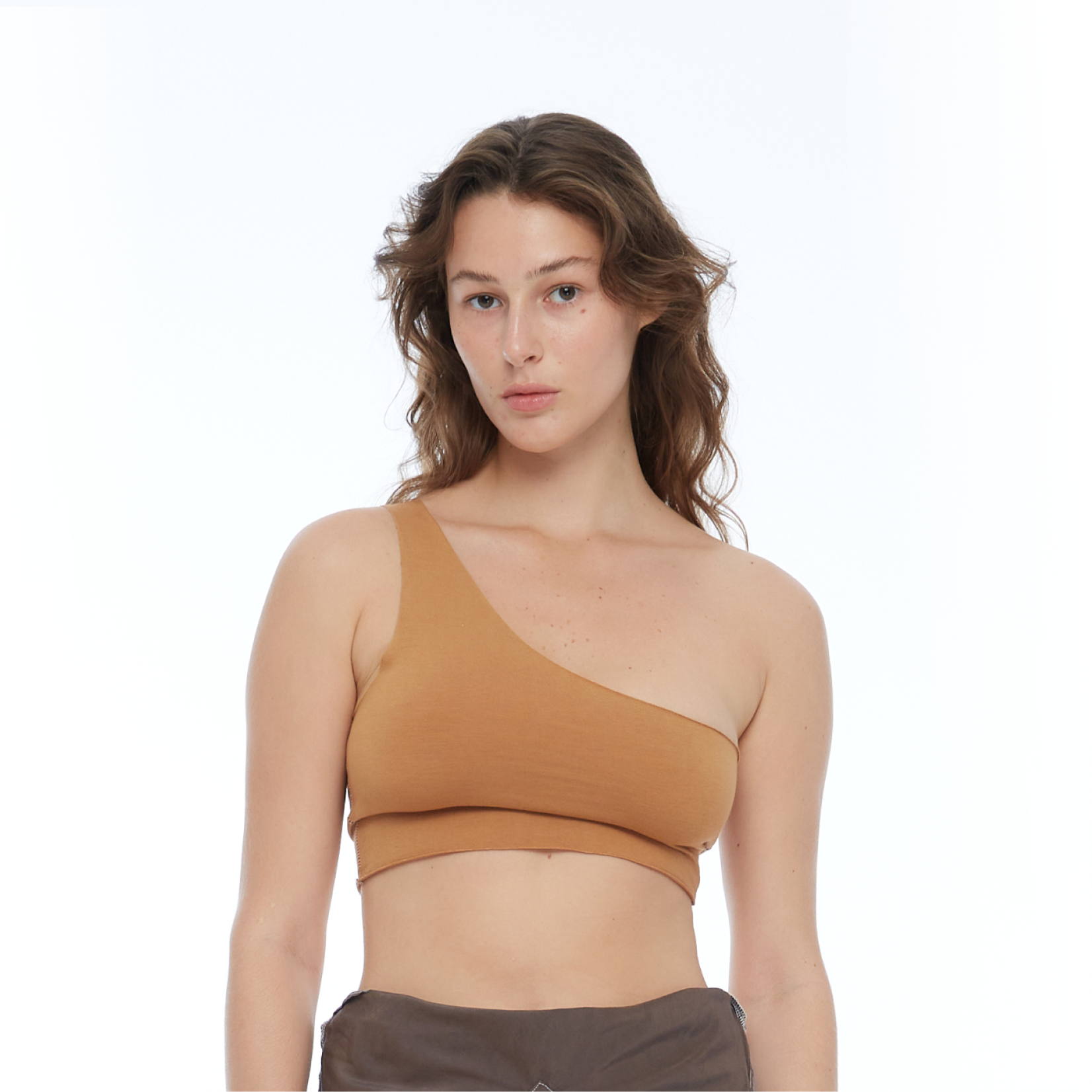 TOP ASYMMETRIC Beige