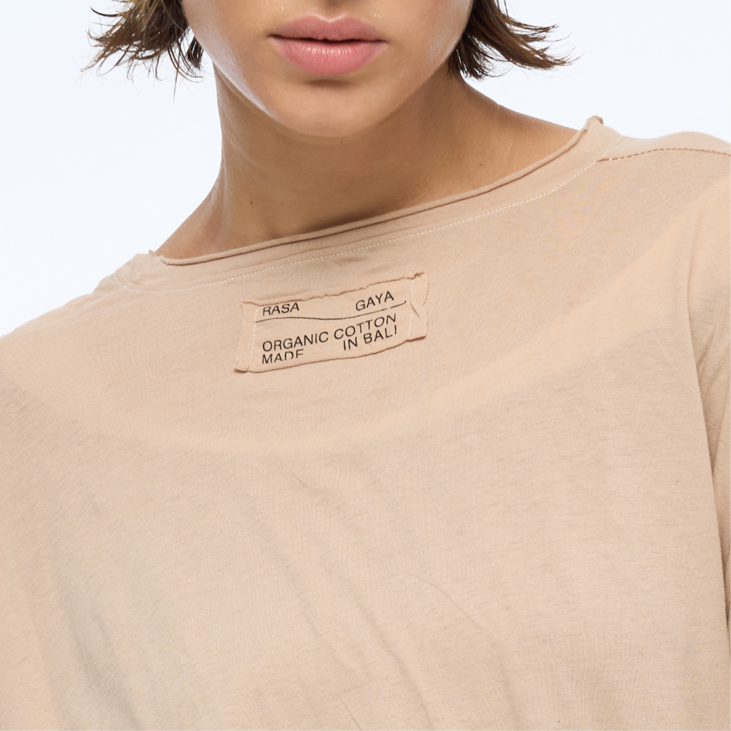 LONGSLEEVE OVERSIZE Beige