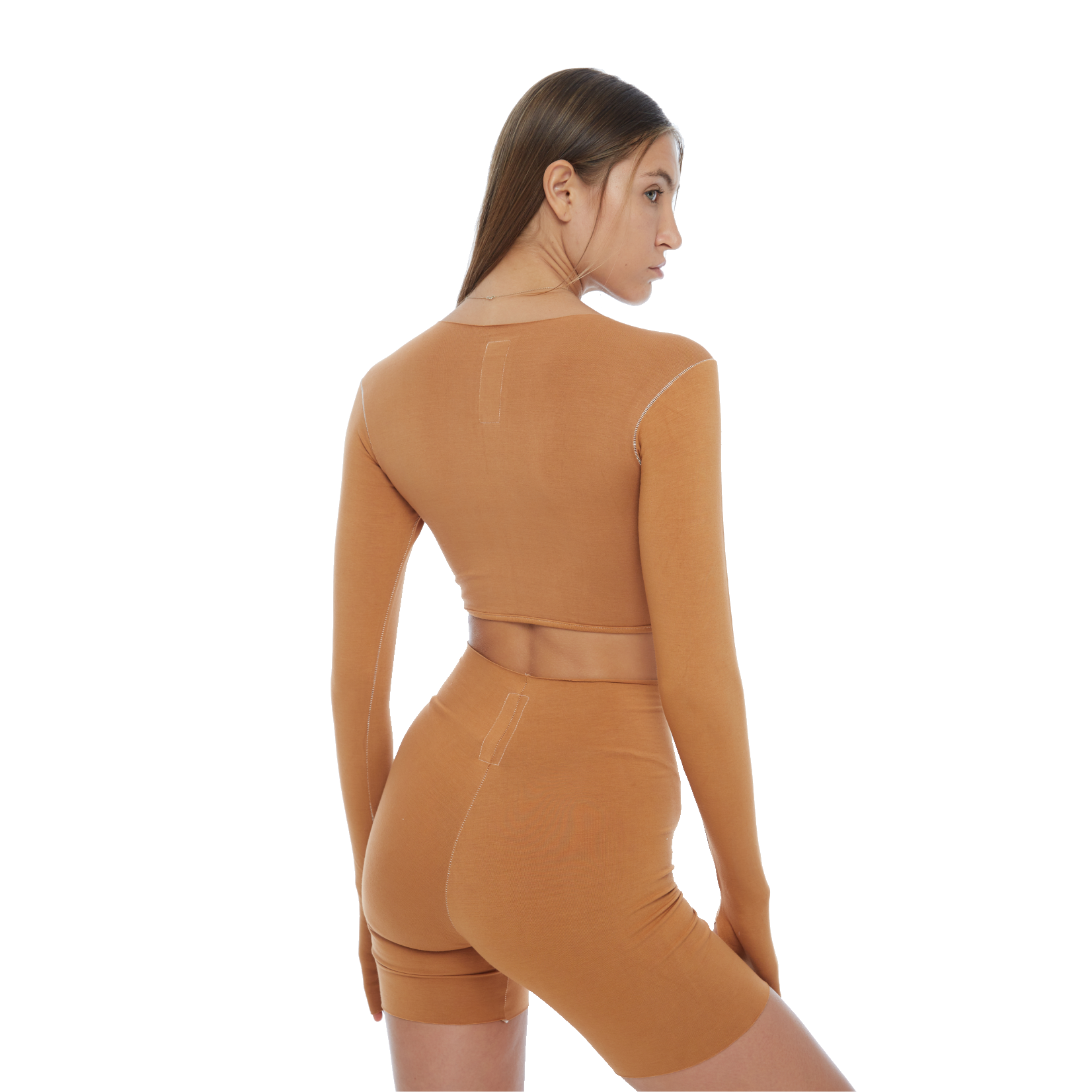 BIKE SHORT 2 SEAMS Beige