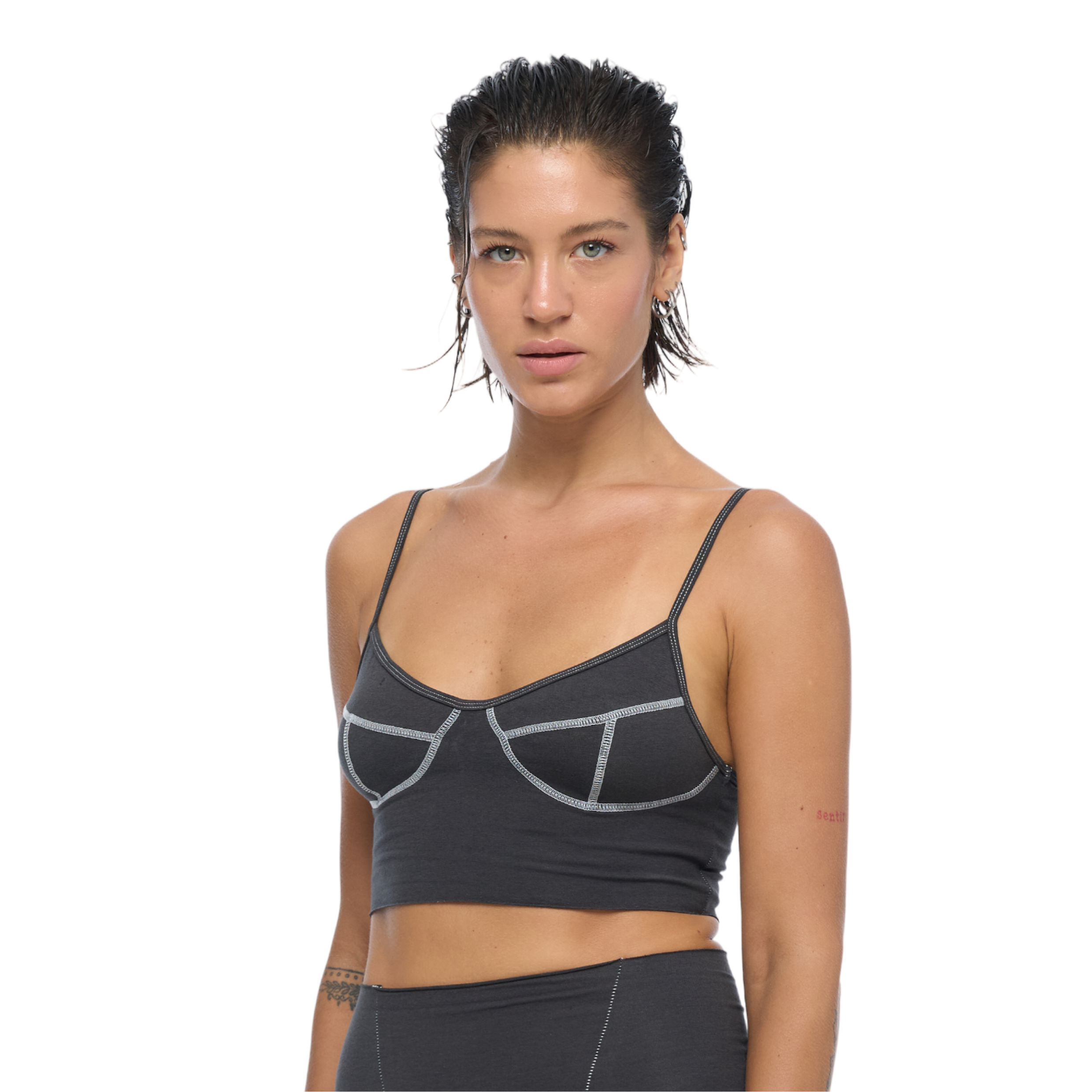 TOP BRA Dark Gray