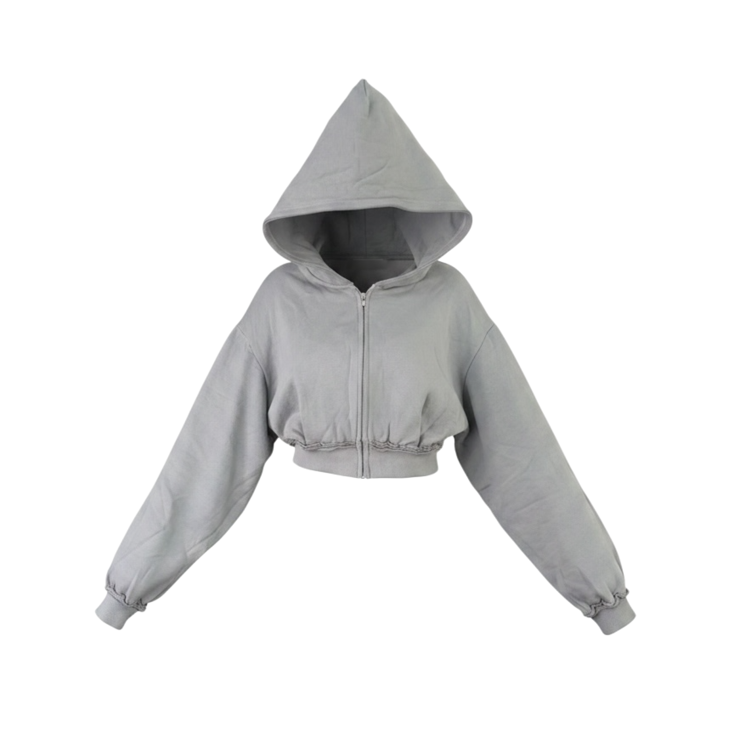 KINTAMANI ZIP-HOODIE, Light blue