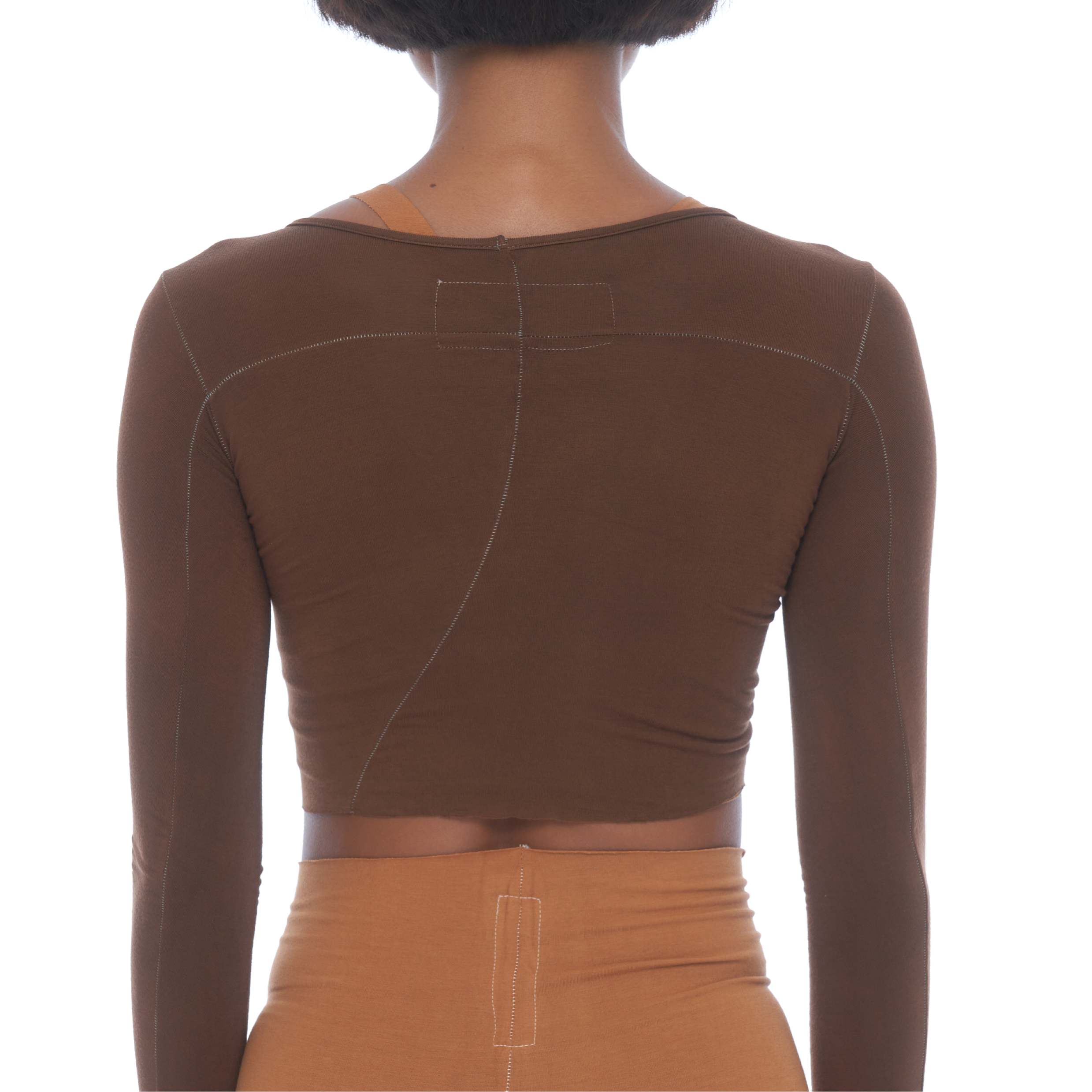 TIGHT LONGSLEEVE Brown