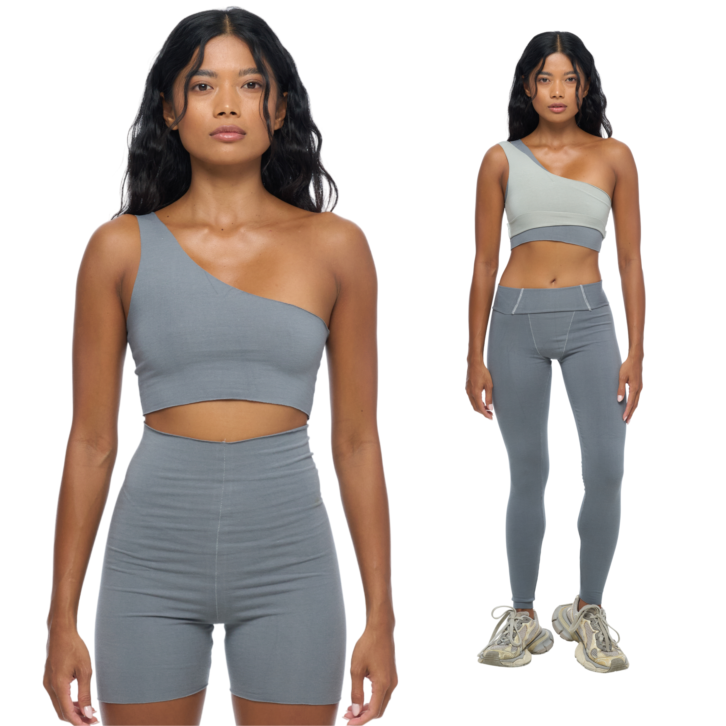 TOP ASYMMETRIC Blue
