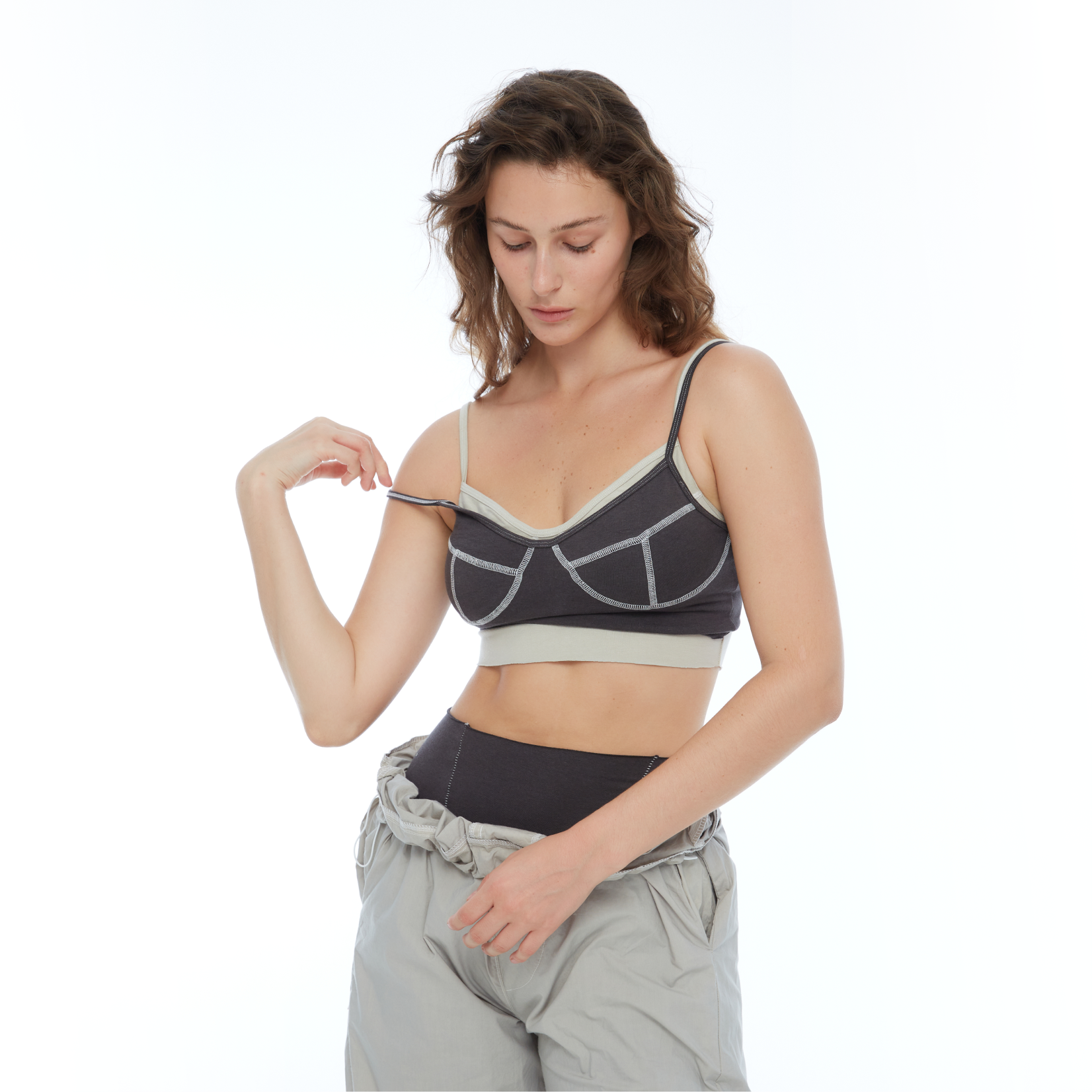 TOP BRA Dark Gray