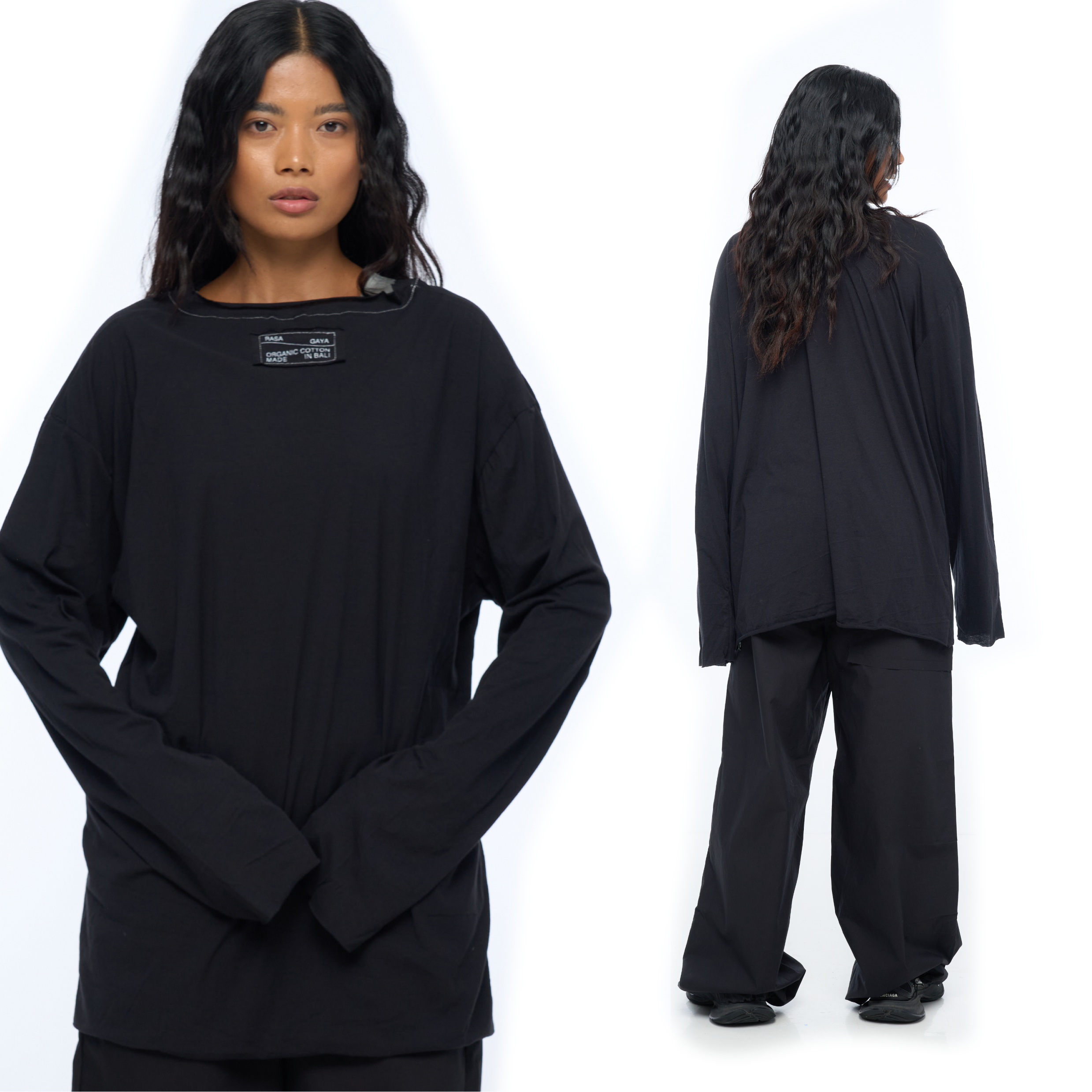 LONGSLEEVE OVERSIZE Black