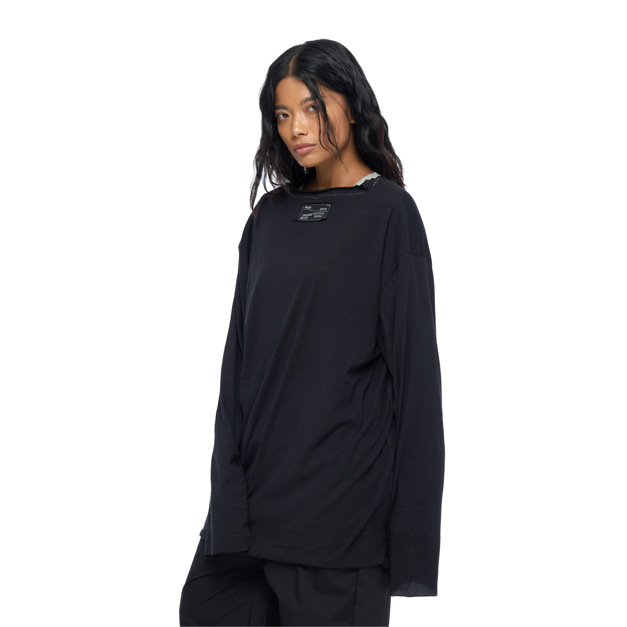 LONGSLEEVE OVERSIZE Black
