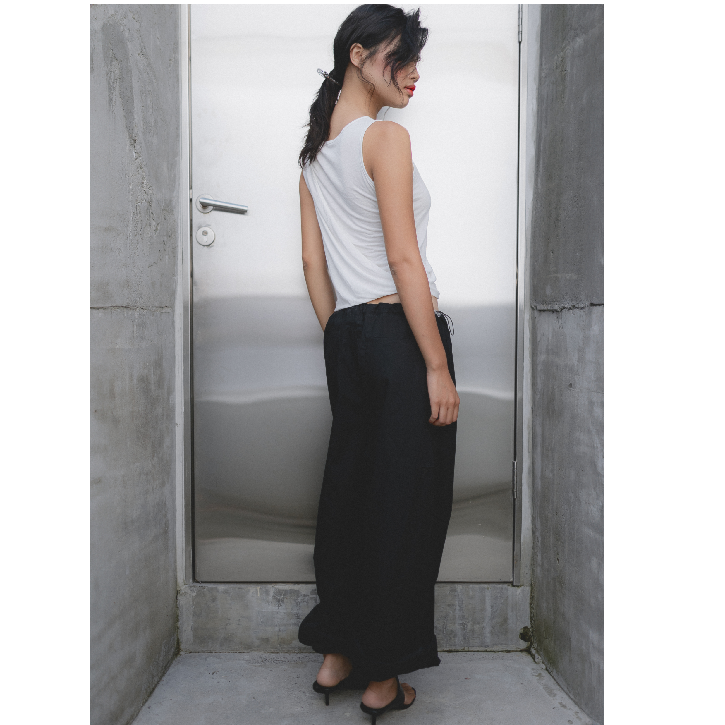 CARGO PANTS Black