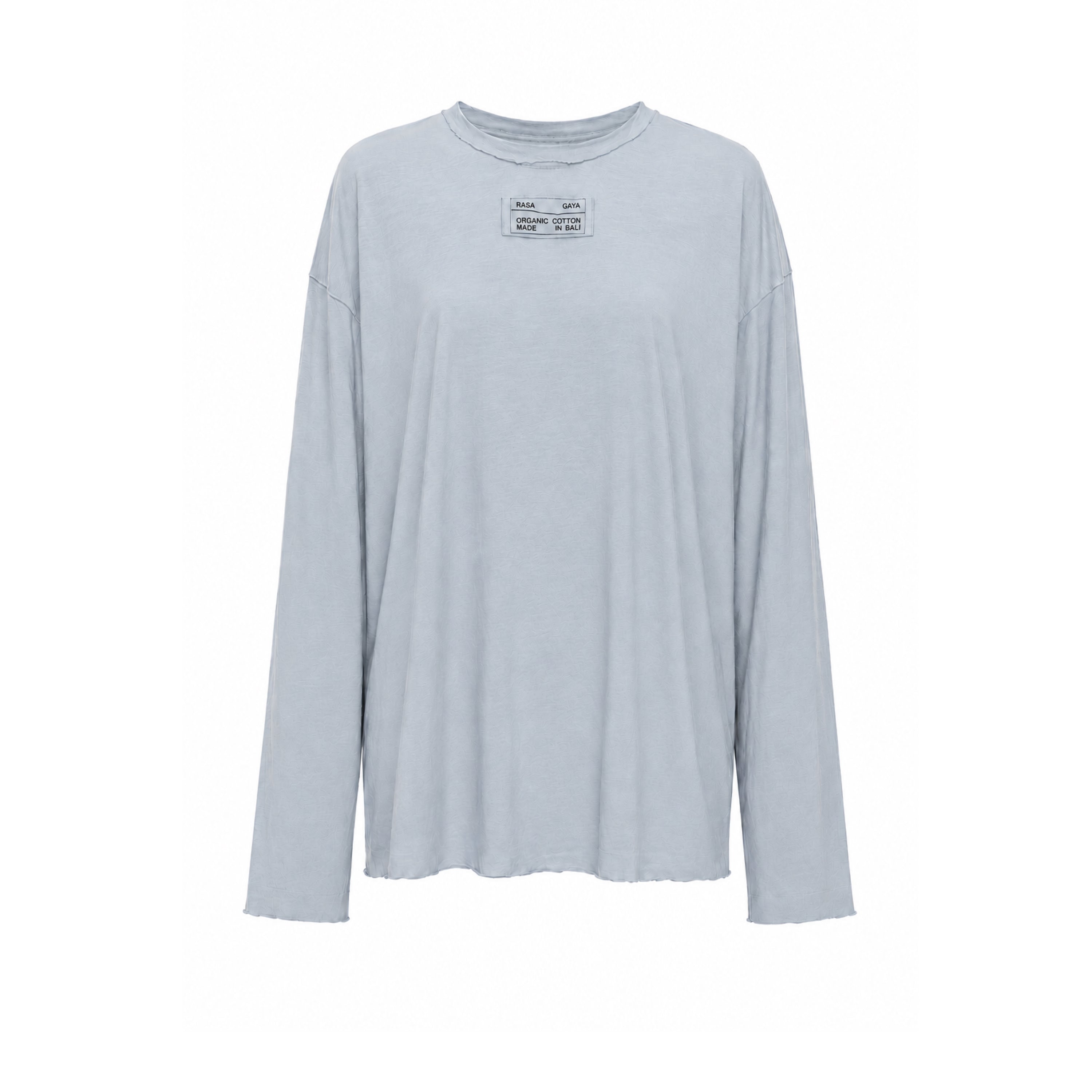 LONGSLEEVE OVERSIZE Light blue