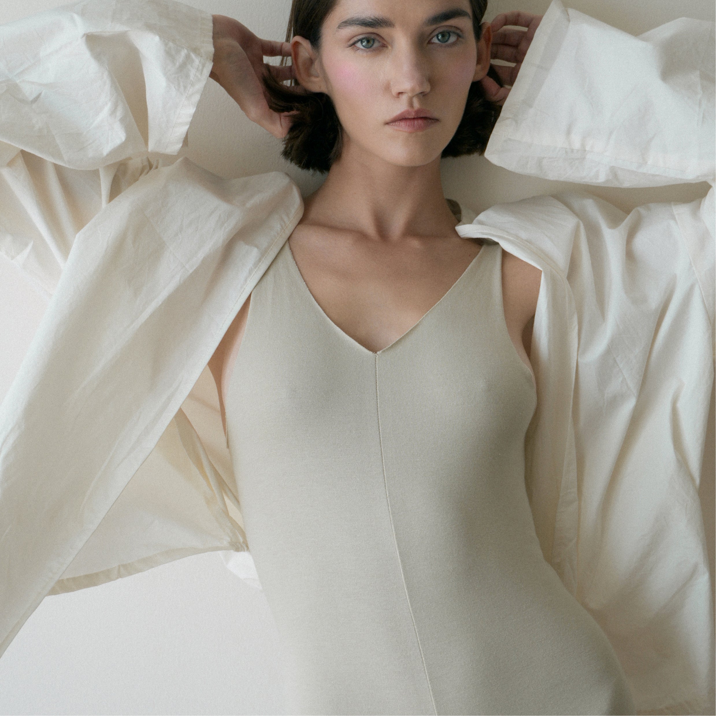 YOGA JUMPSUIT Light Gray