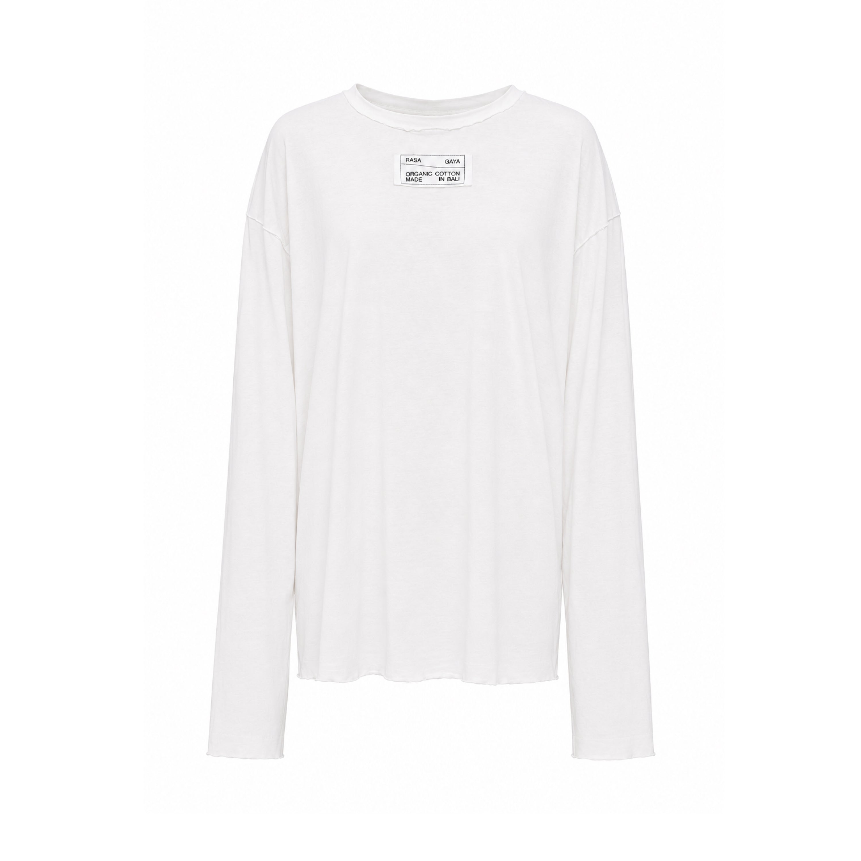 LONGSLEEVE OVERSIZE White