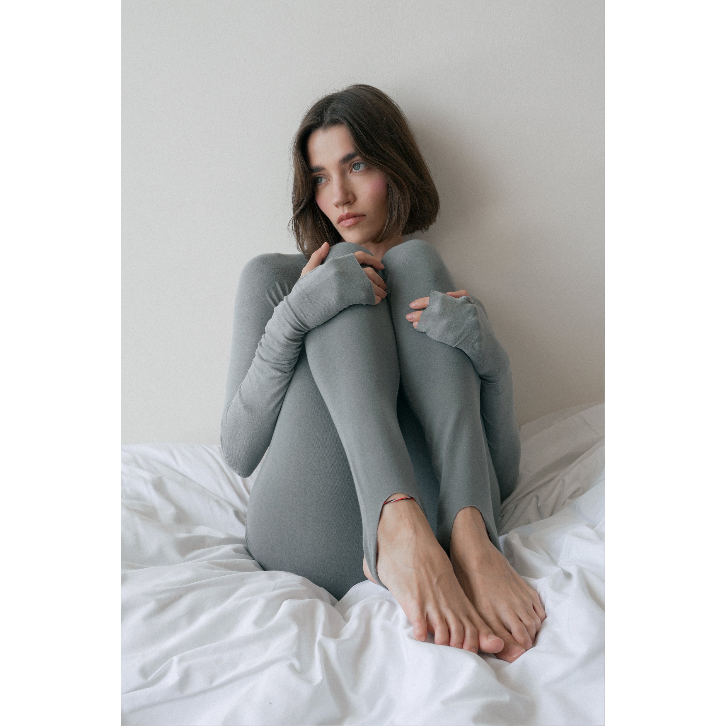 LEGGINGS HIGH WAIST Blue