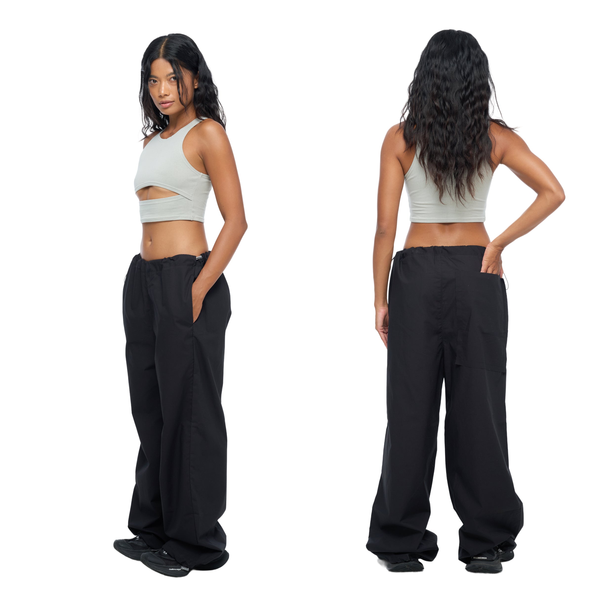 CARGO PANTS Black