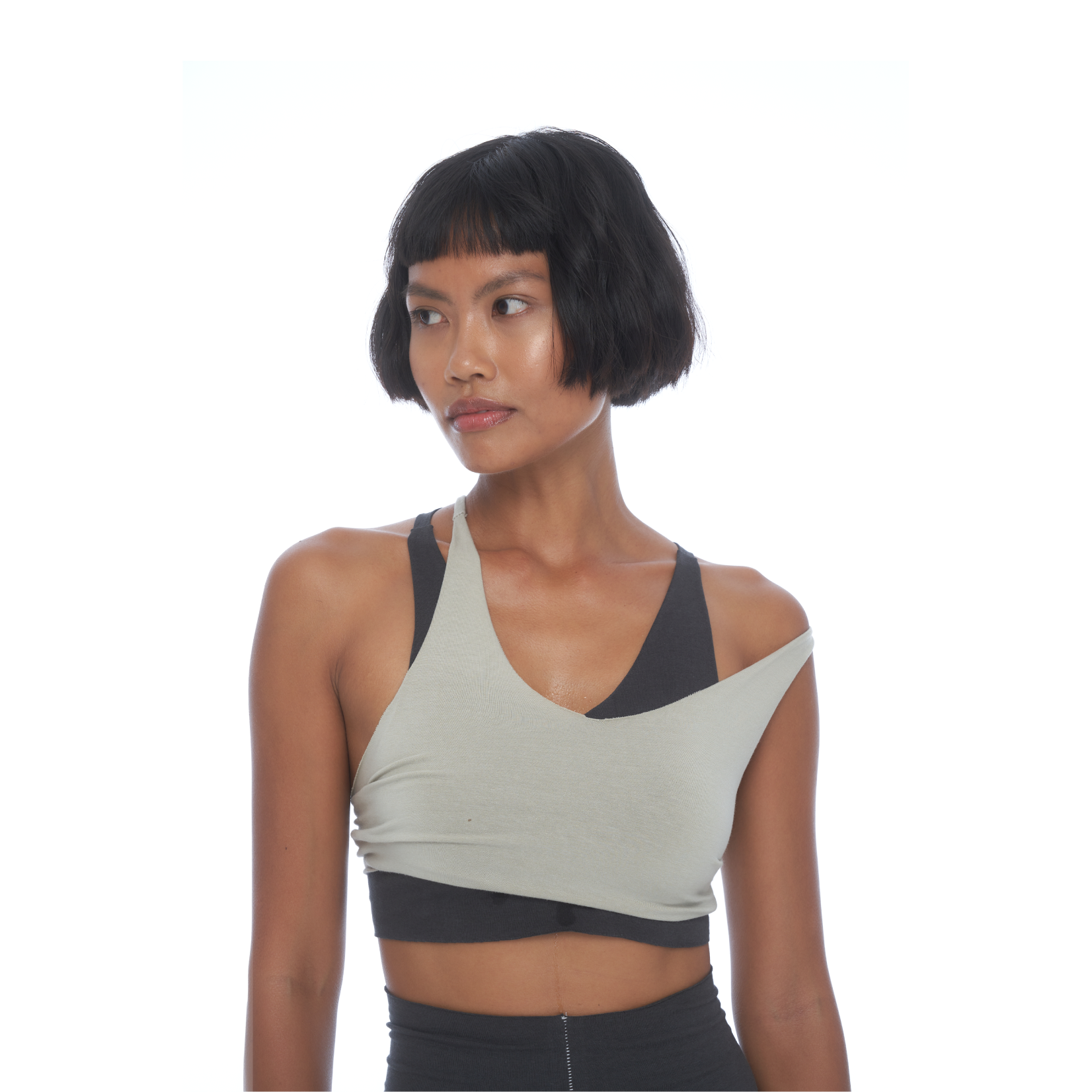 TOP CROP Light Gray