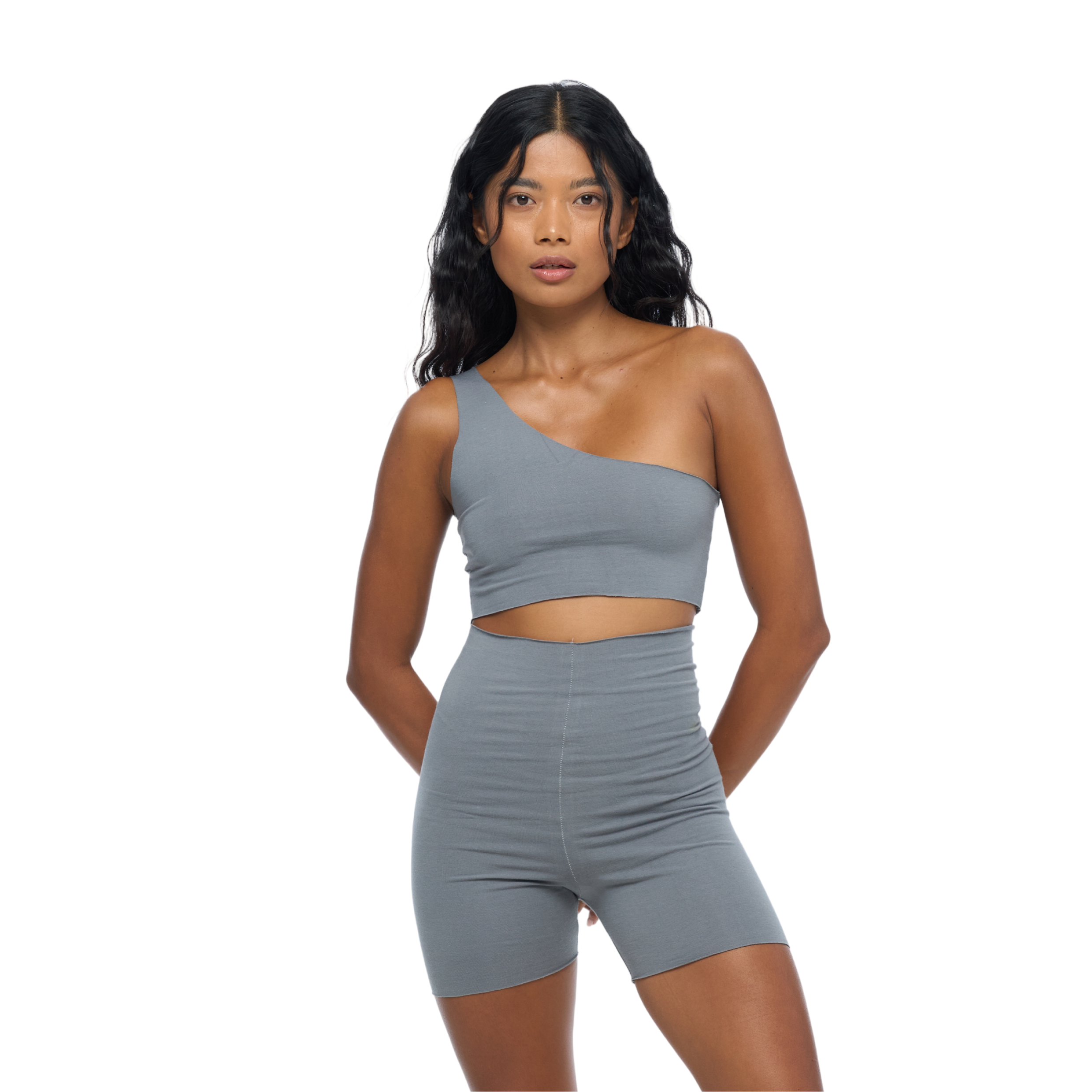 TOP ASYMMETRIC Blue