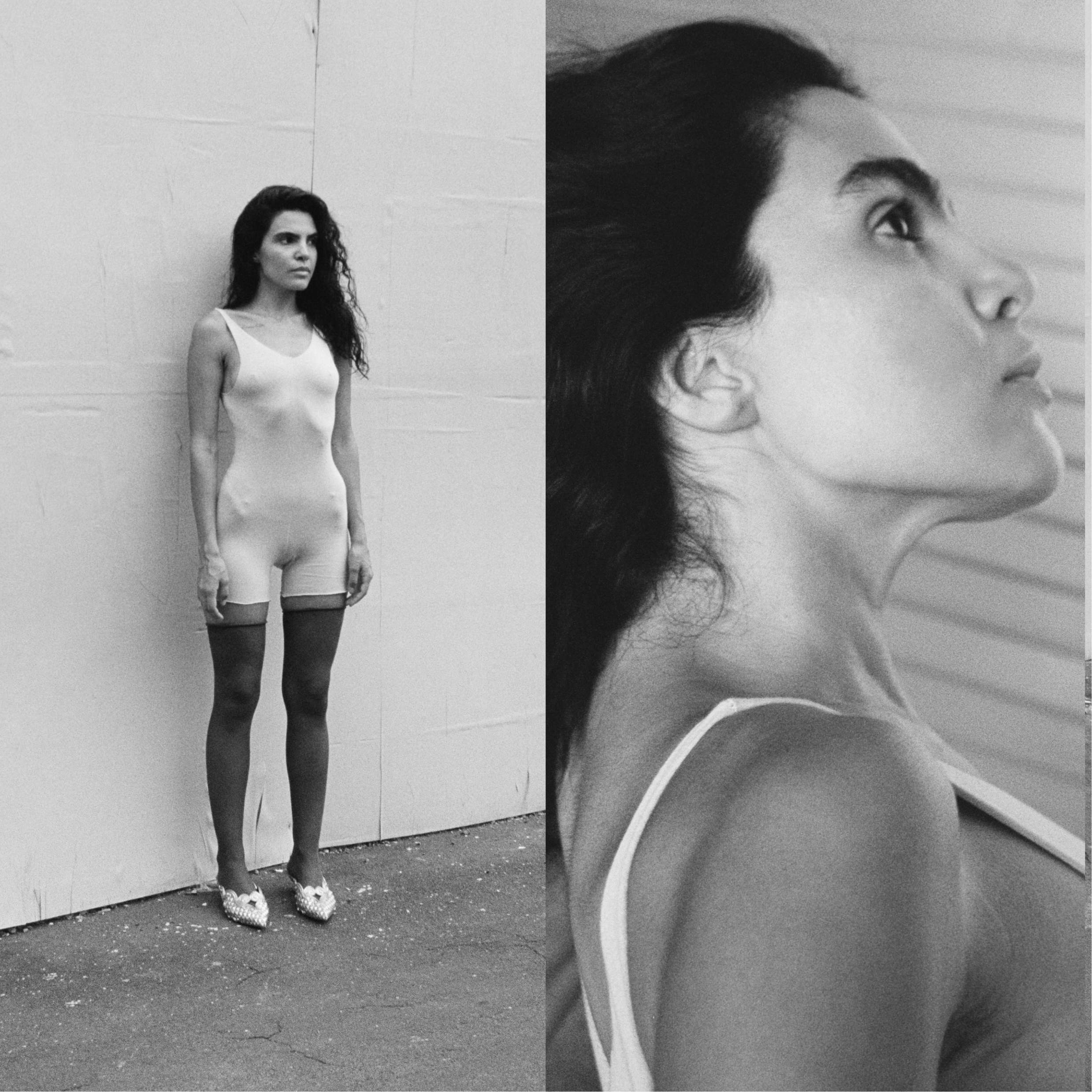 YOGA JUMPSUIT Light Gray