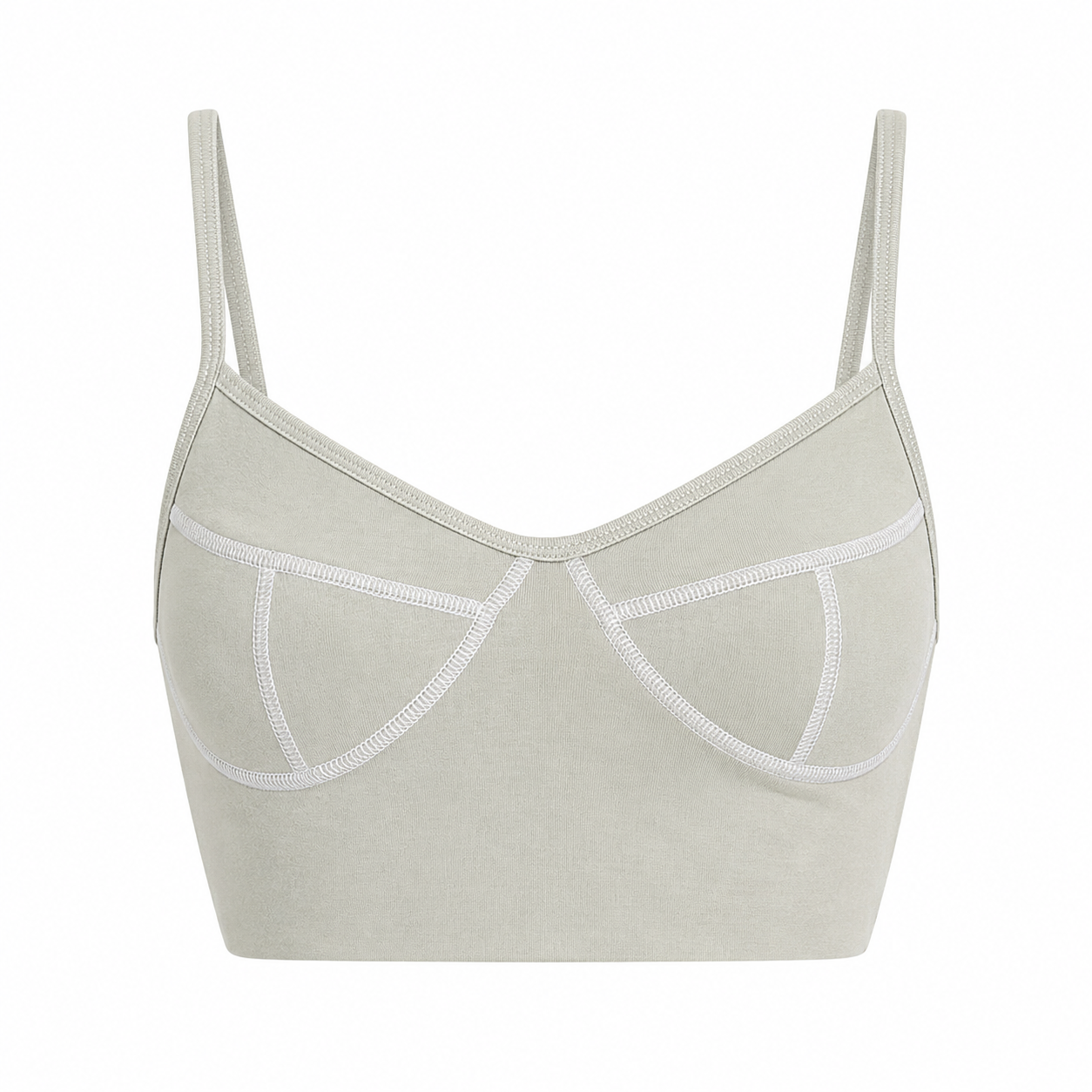 TOP BRA Light Gray