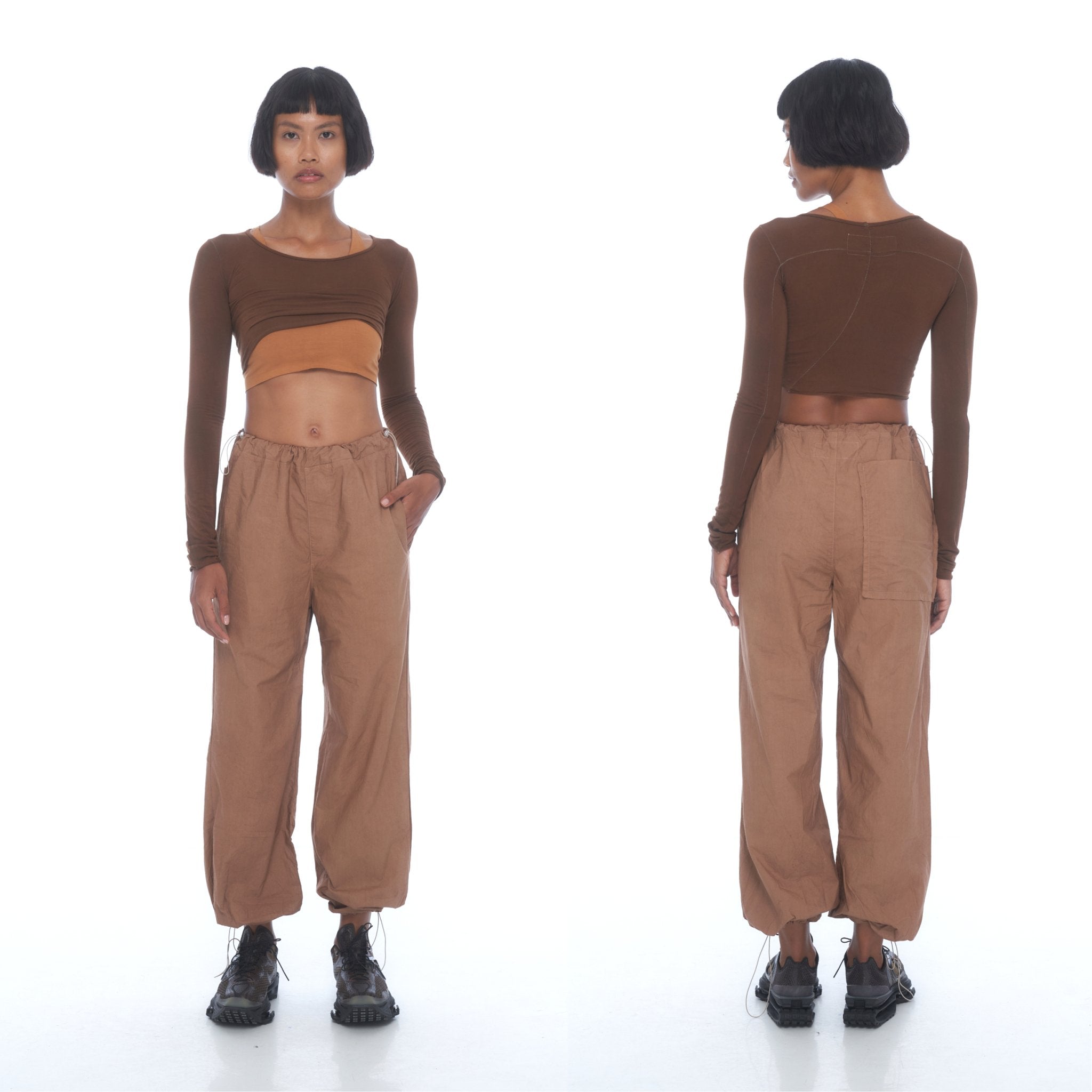 CARGO PANTS Brown - RASA GAYA CLOTHES