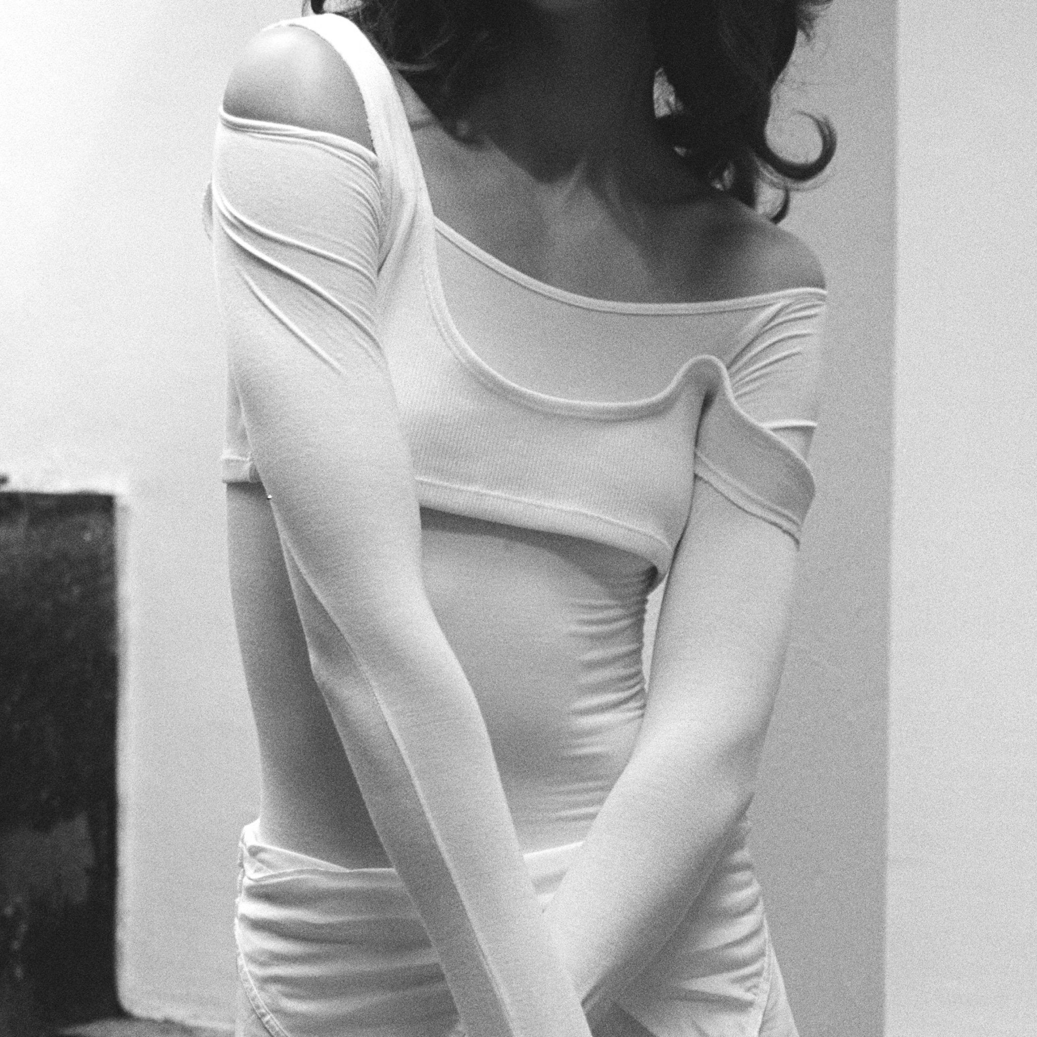 LOW CUT TOP White - RASA GAYA CLOTHES