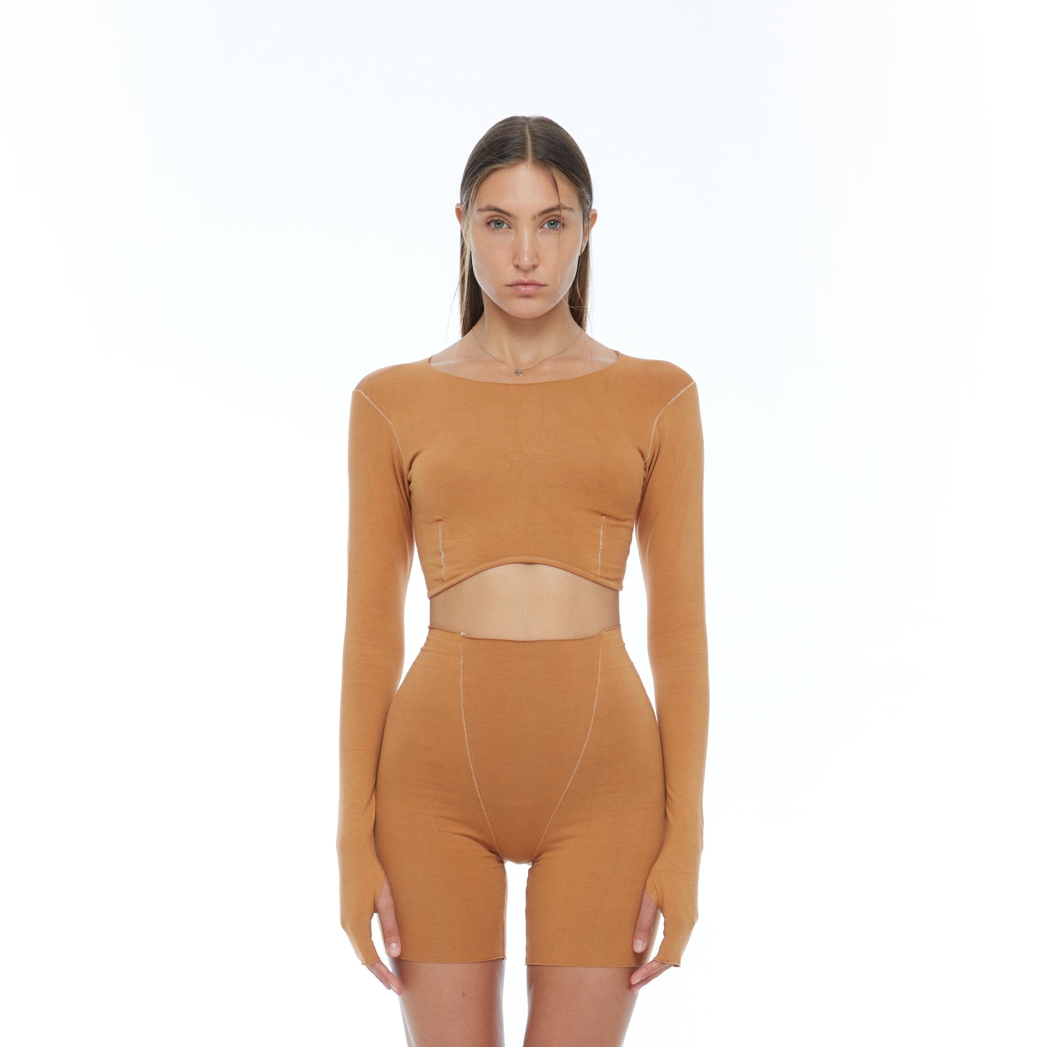 SLEEVE TOP Beige - RASA GAYA CLOTHES